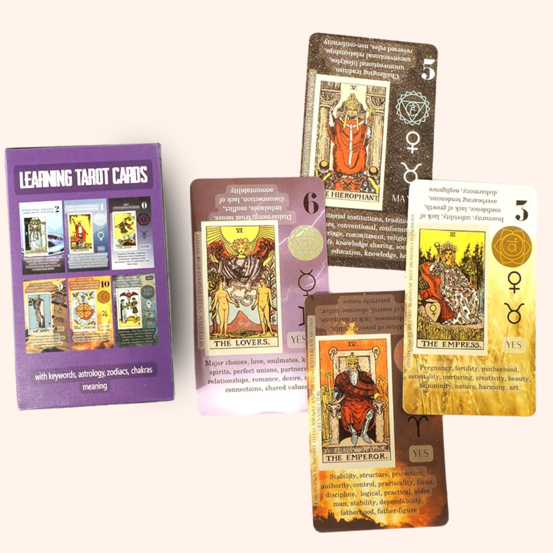 Learning Tarot – Chakra & Zodiac Deck