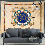 Mandala Tarot Tapestry Wall Hanging