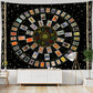 Mandala Tarot Tapestry Wall Hanging
