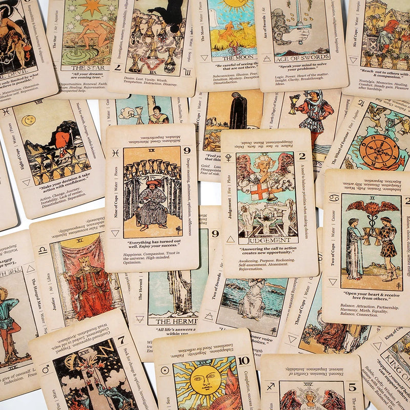 Tarot Cards Deck With Meaning On Them for Beginners