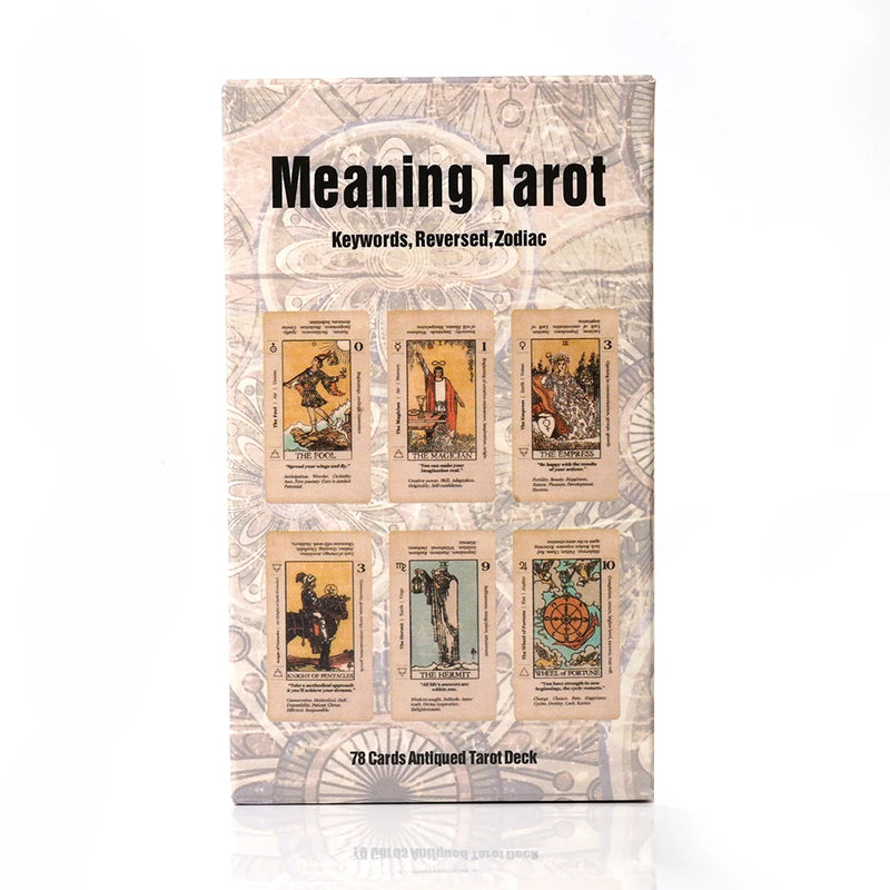 Tarot Cards Deck With Meaning On Them for Beginners