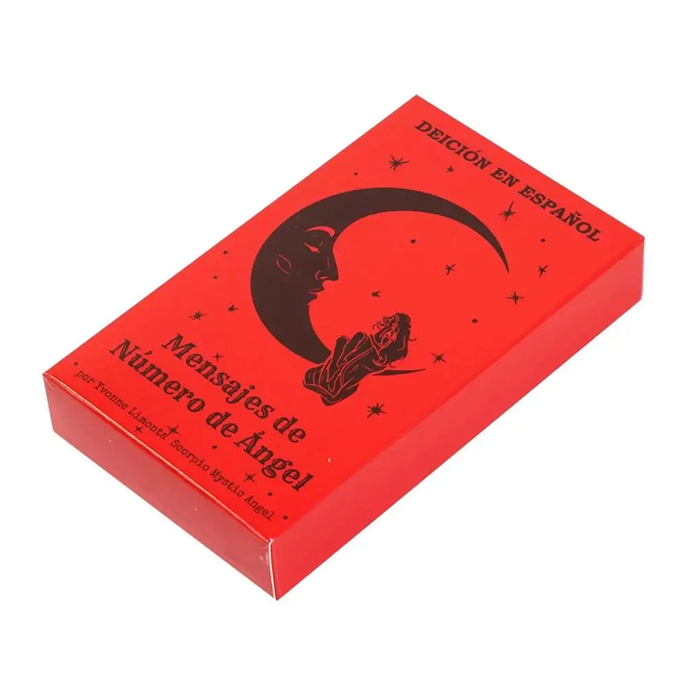 Angel Number Messages 44 Tarot Cards (Spanish Edition)