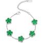 Clover Bracelet – Silver with Pearl Charms