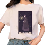 Women's Tarot Card Short Sleeve T-shirt