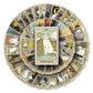 Vintage Classic Cat Style Tarot Cards Stickers