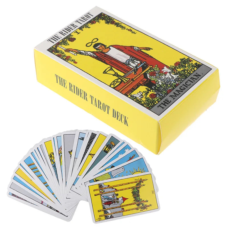 The Original Smith-Waite Tarot Cards Deck With Guidebook for Beginners