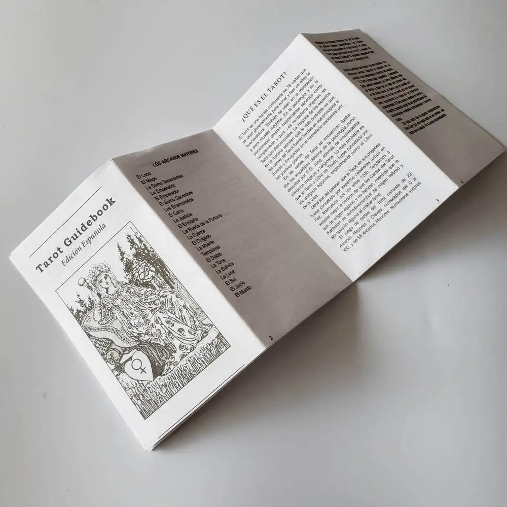 The Original Smith-Waite Tarot Cards Deck With Guidebook for Beginners