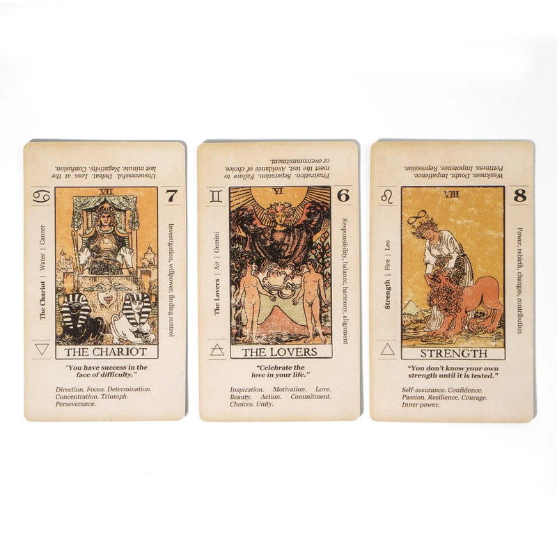 Tarot Cards Deck With Meaning On Them for Beginners