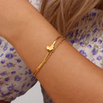 18k Gold "Love" Bracelet – Spiritual Jewellery for Self-Love and Connection