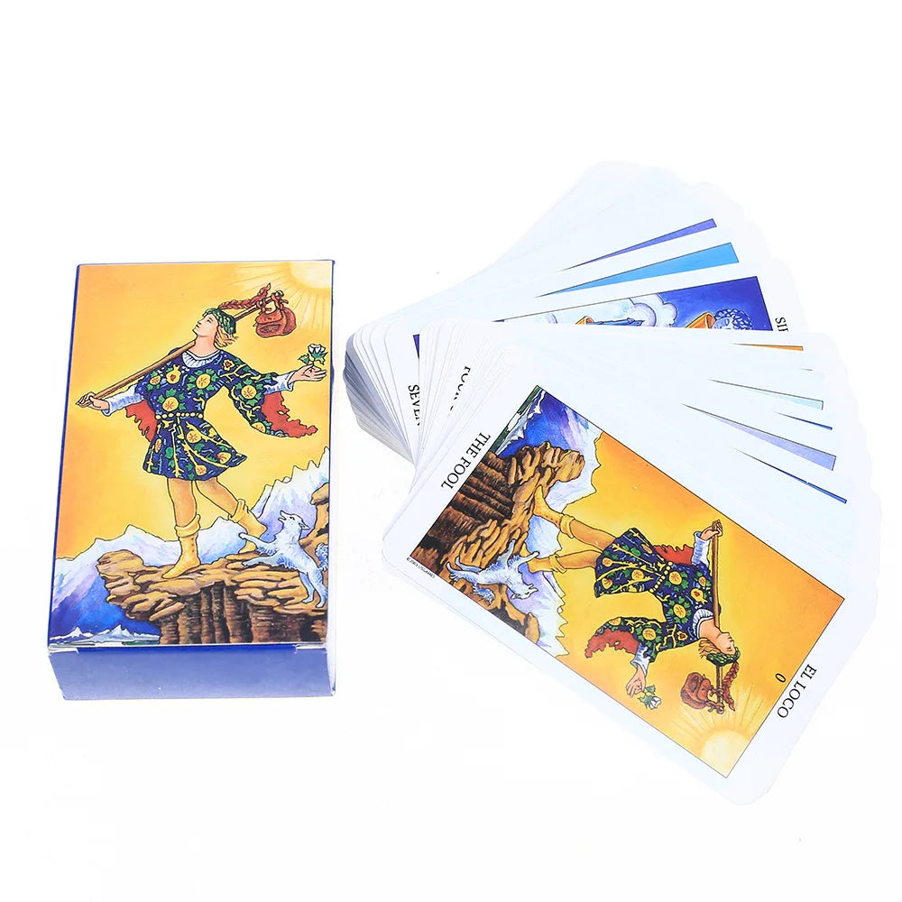 The Original Smith-Waite Tarot Cards Deck With Guidebook for Beginners