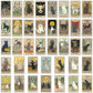 Vintage Classic Cat Style Tarot Cards Stickers