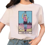 Women's Tarot Card Short Sleeve T-shirt