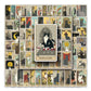 Vintage Classic Cat Style Tarot Cards Stickers