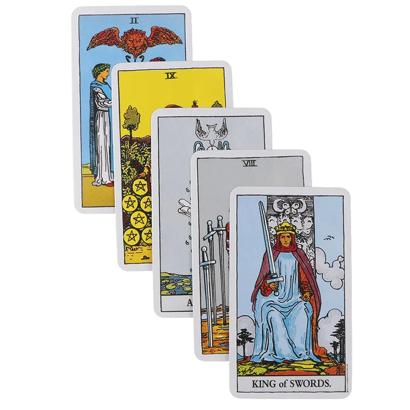 The Original Smith-Waite Tarot Cards Deck With Guidebook for Beginners