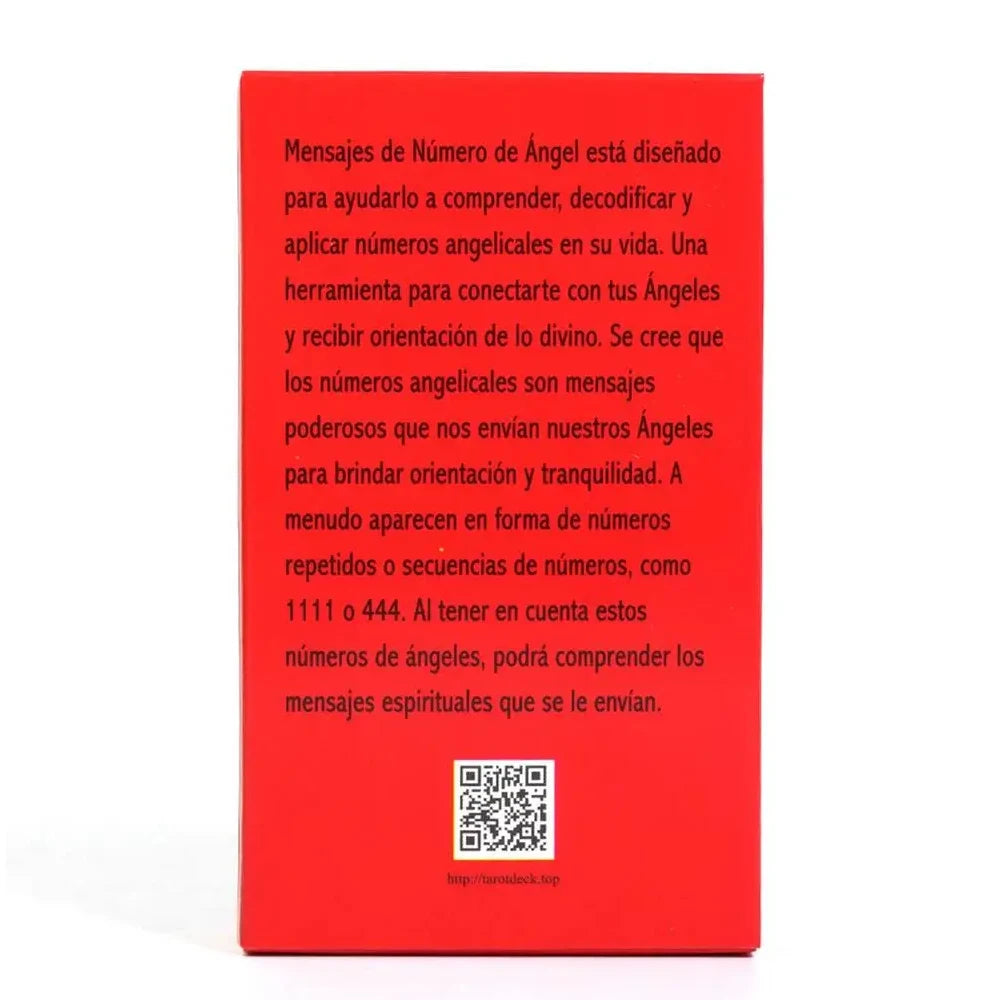 Angel Number Messages 44 Tarot Cards (Spanish Edition)