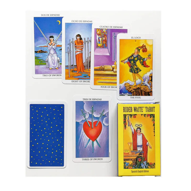 The Original Smith-Waite Tarot Cards Deck With Guidebook for Beginners