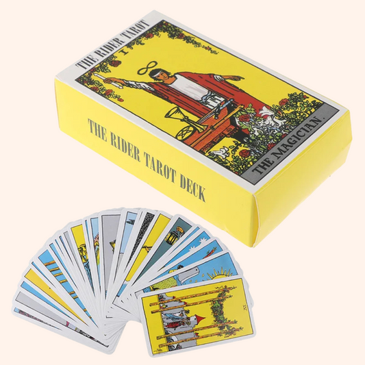 The Original Smith-Waite Tarot Cards Deck With Guidebook for Beginners